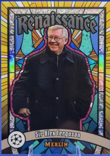 Sir Alex Ferguson - Renaissance - Topps Chrome