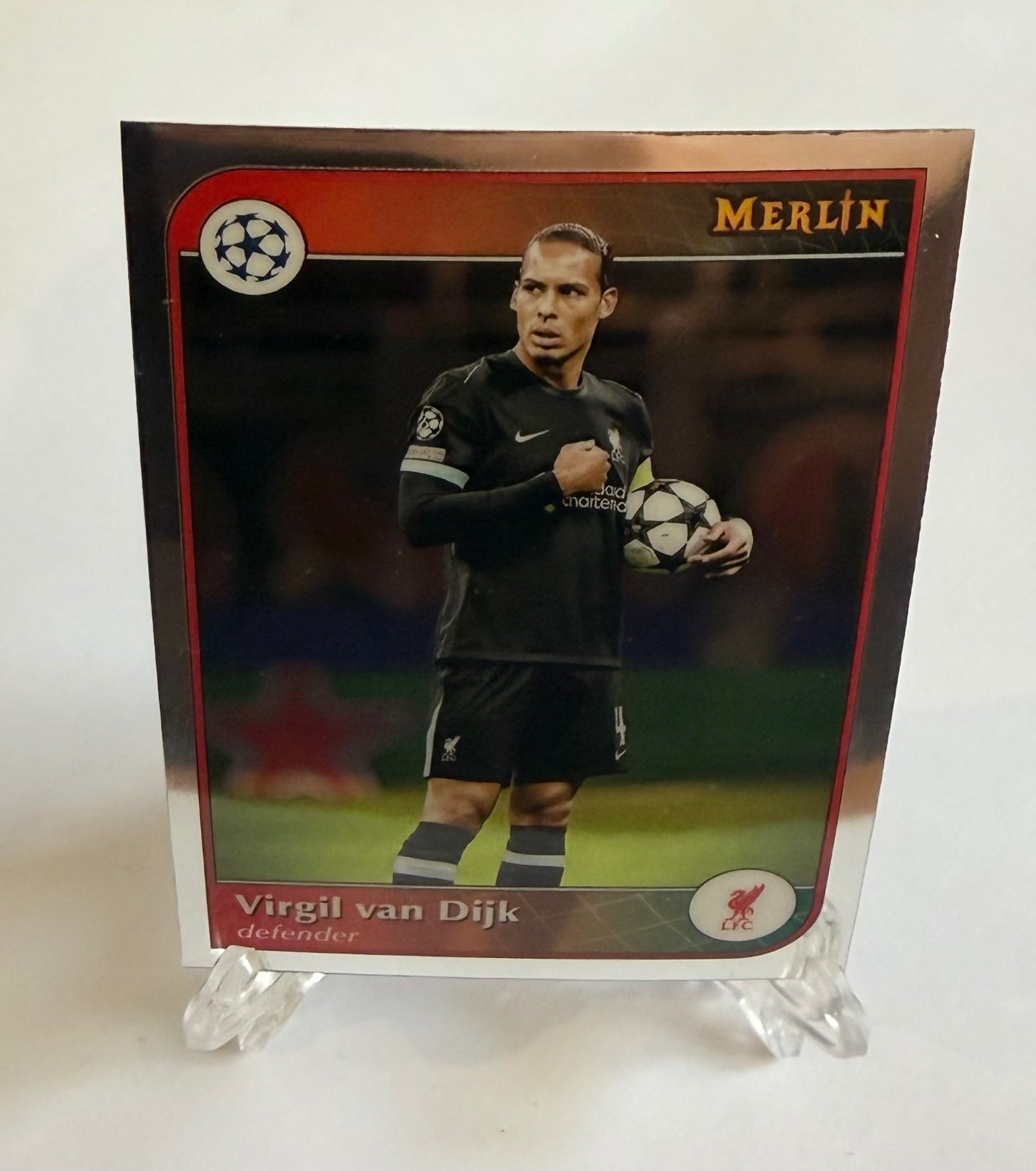 Virgil Van Dijk Topps Merlin