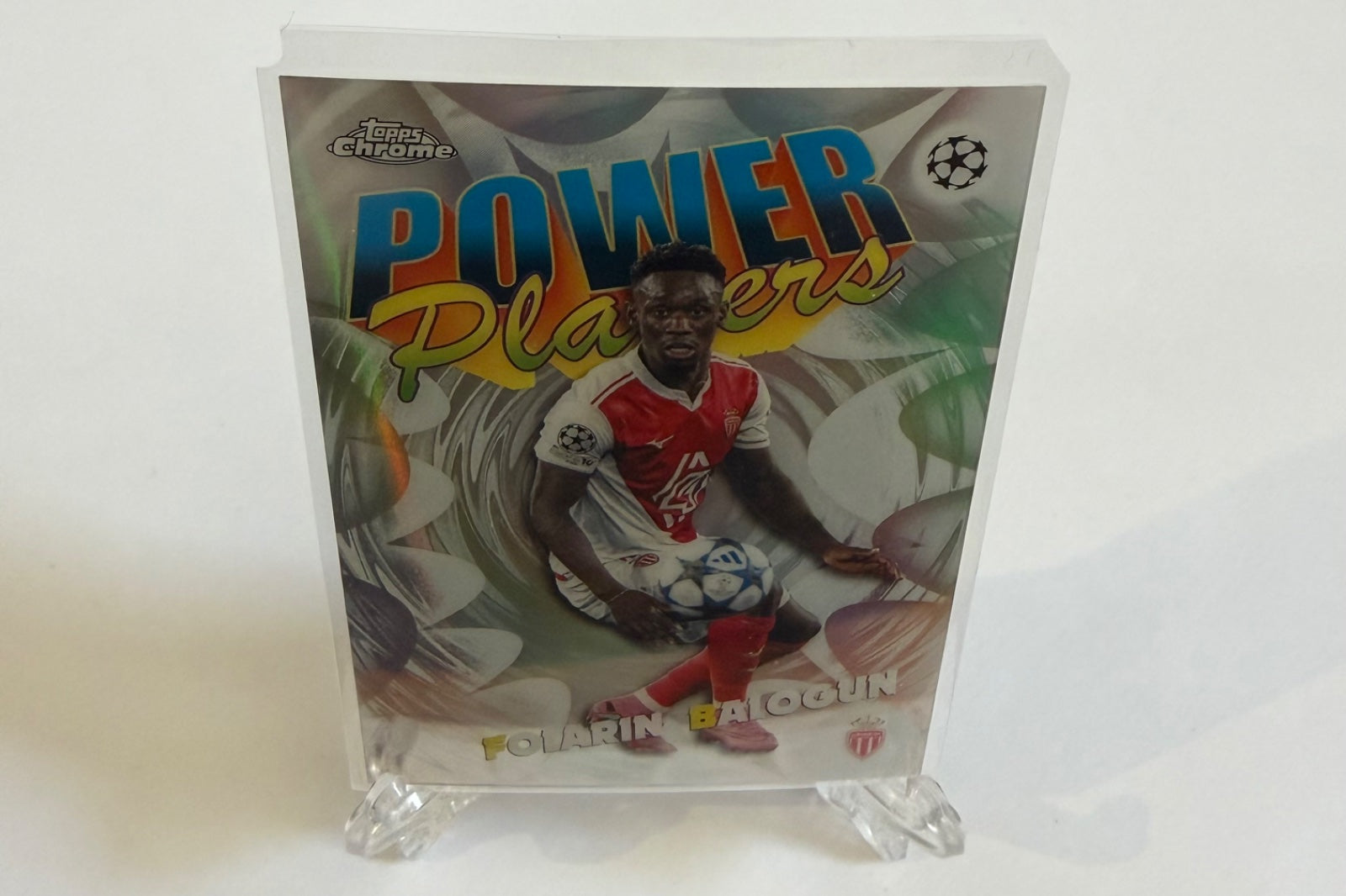 Folarin Balogun “ power players “ TOPPS CHROME UCC