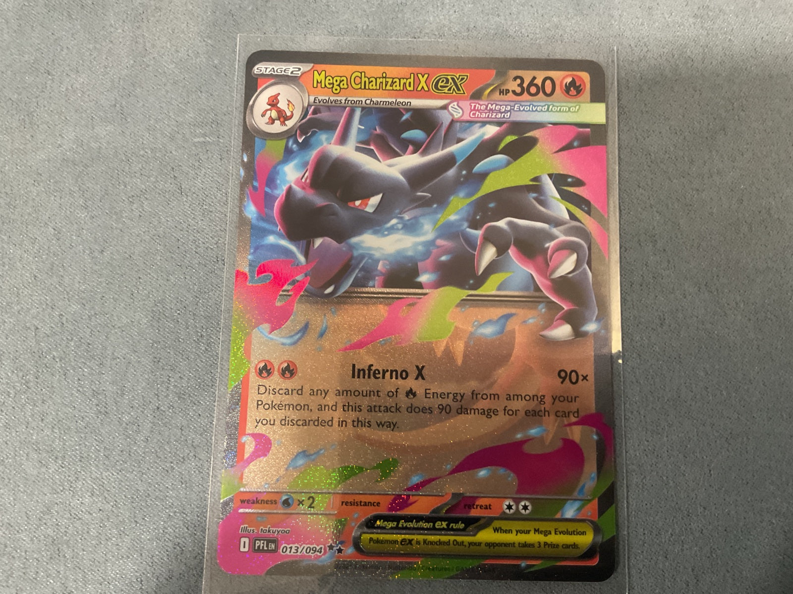 Mega Charizard ex 013/094 Phantasmal Flames Double Rare