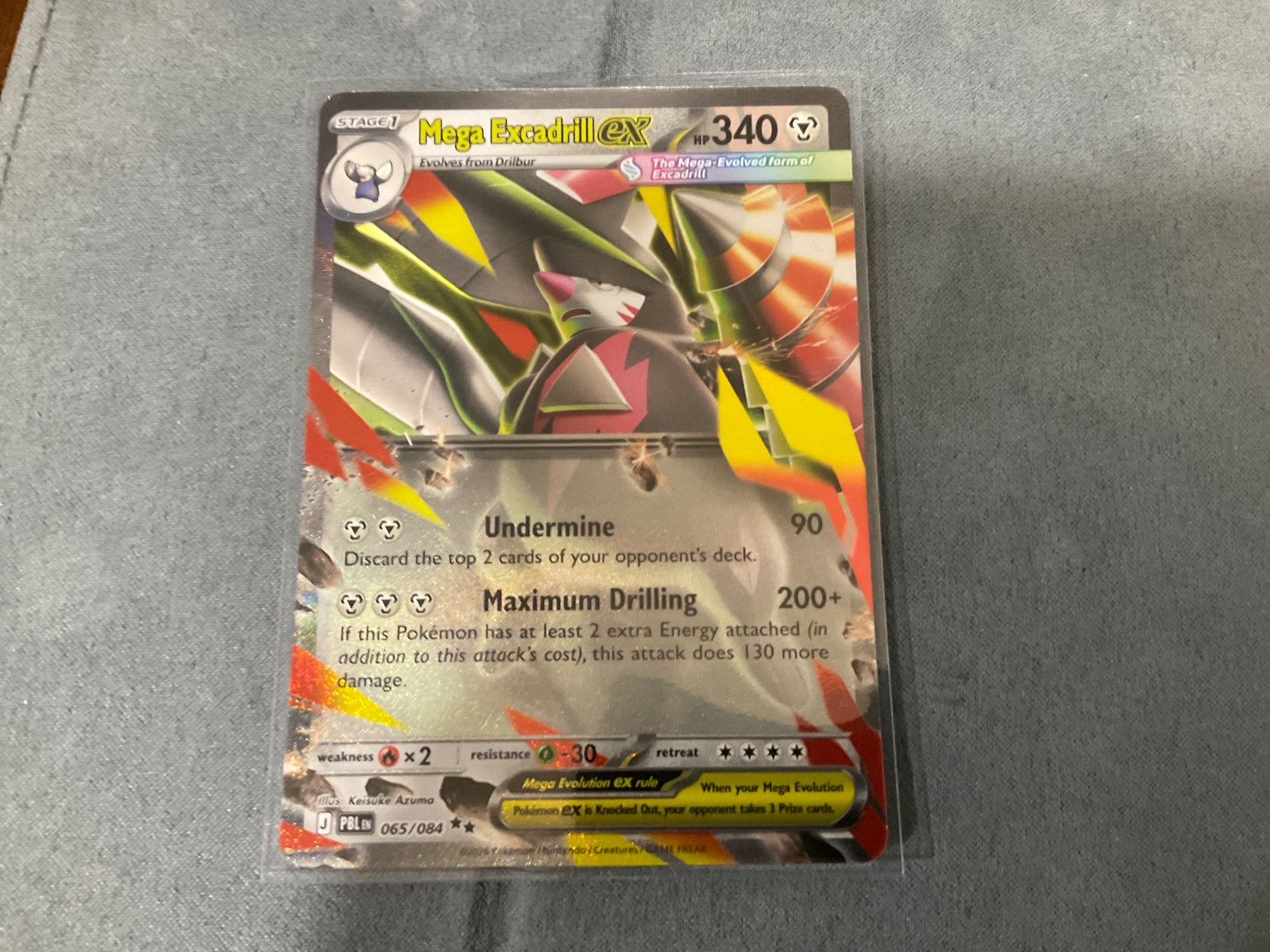 Mega Excadrill ex 065/084