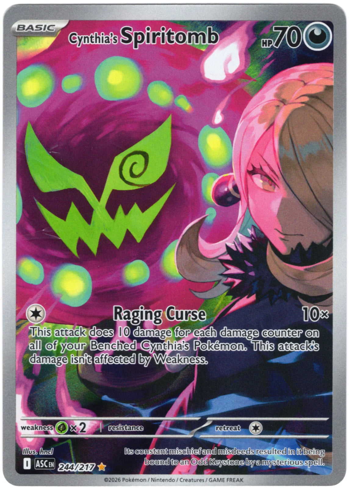 Cynthia's Spiritomb 244/217 (Ascended Heroes)
