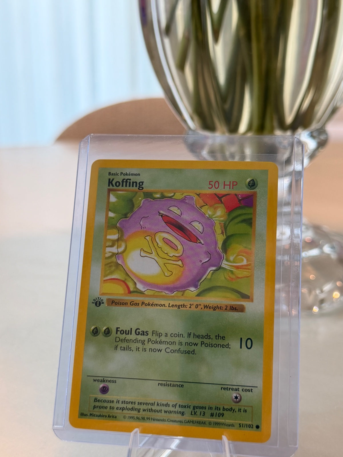 Koffing 51 · 1st Edition (Base Set (1st Edition & Shadowless))