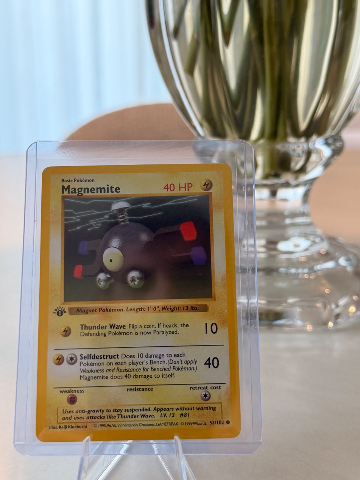 Magnemite 53 · 1st Edition (Base Set (1st Edition & Shadowless))