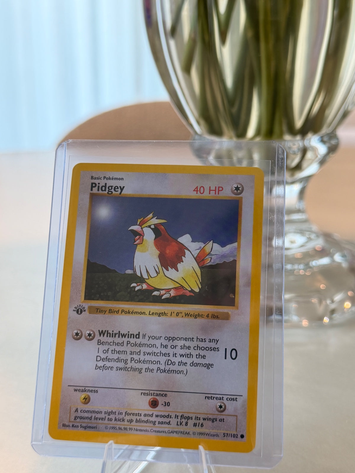 Pidgey 57 · 1st Edition (Base Set (1st Edition & Shadowless))