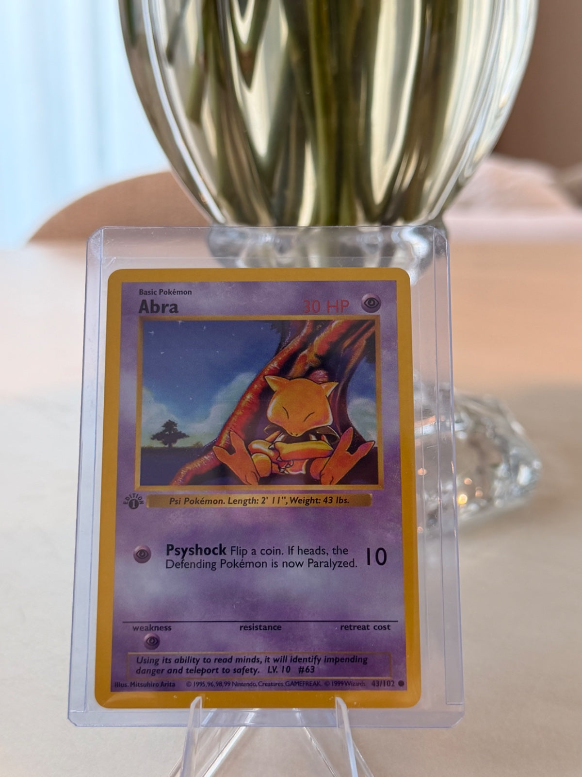 Abra 43 · 1st Edition (Base Set (1st Edition & Shadowless))
