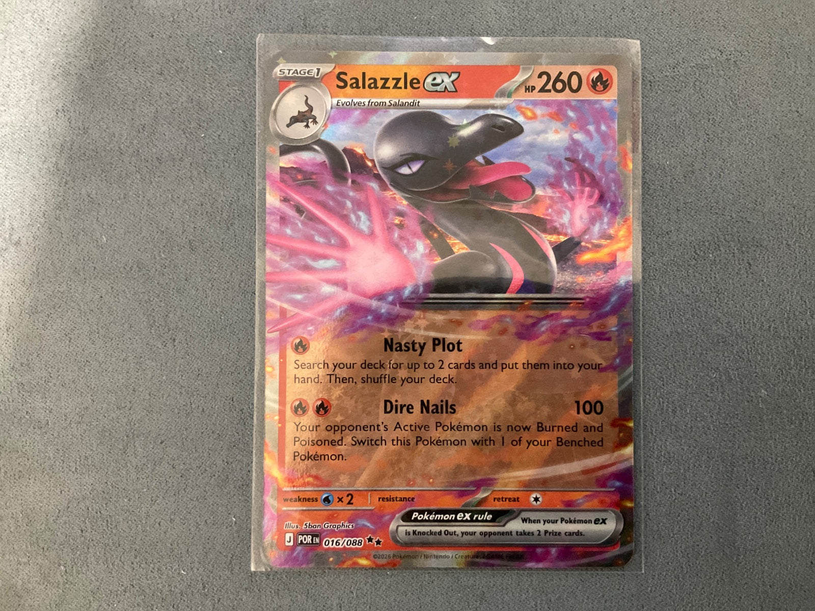 Salazzle EX 016/088