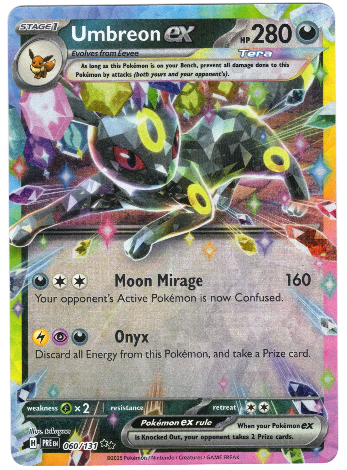 Umbreon ex 060/131 (Prismatic Evolutions)