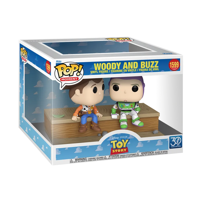 Funko Pop! Moment - Disney Pixar Toy Story : Woody And Buzz, #1599 - 30 Years And Beyond