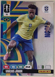 72 Vinicius Junior adrenalyn card World Cup 2026