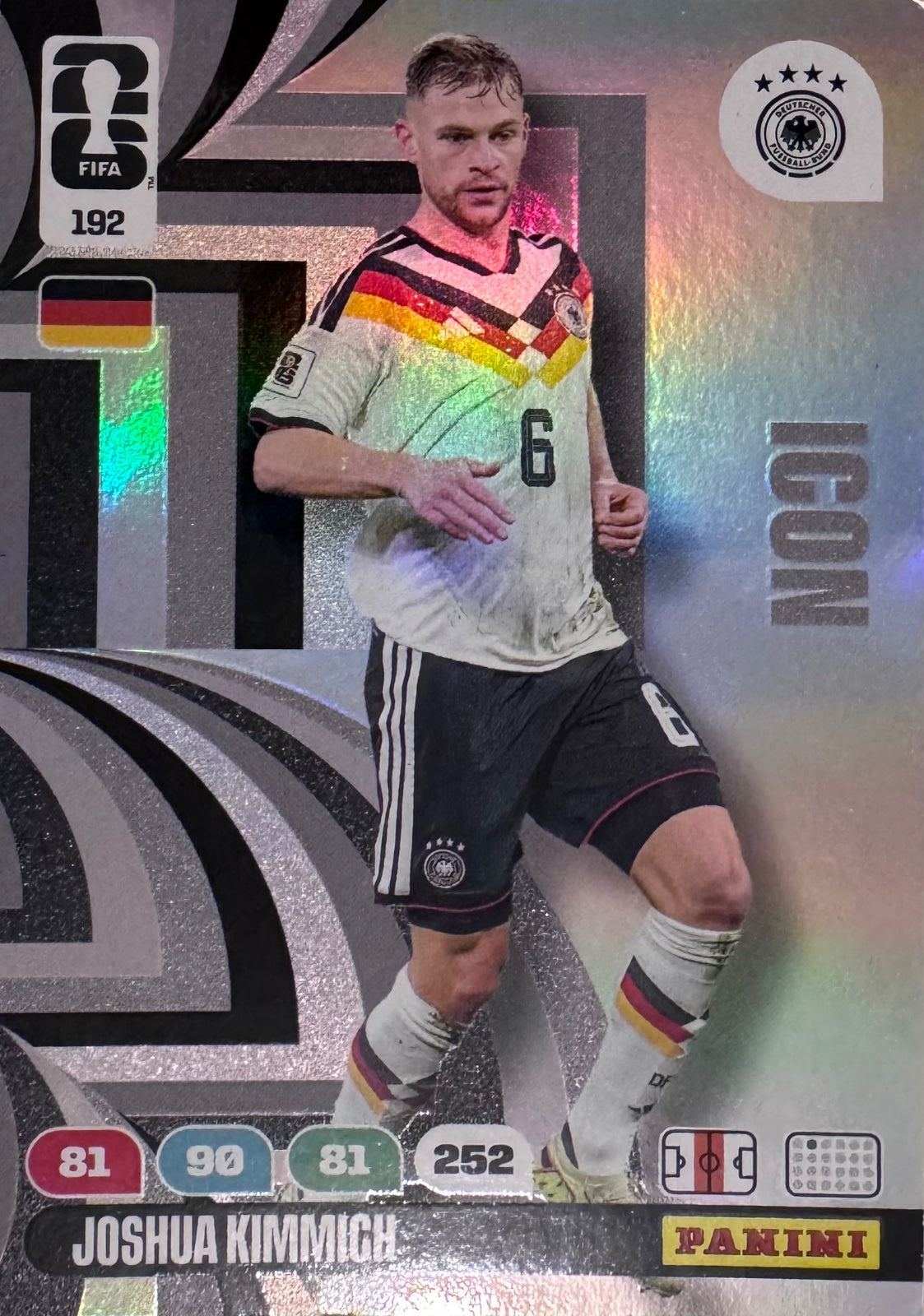 192 Joshua kimmich adrenalyn card 2026 World Cup