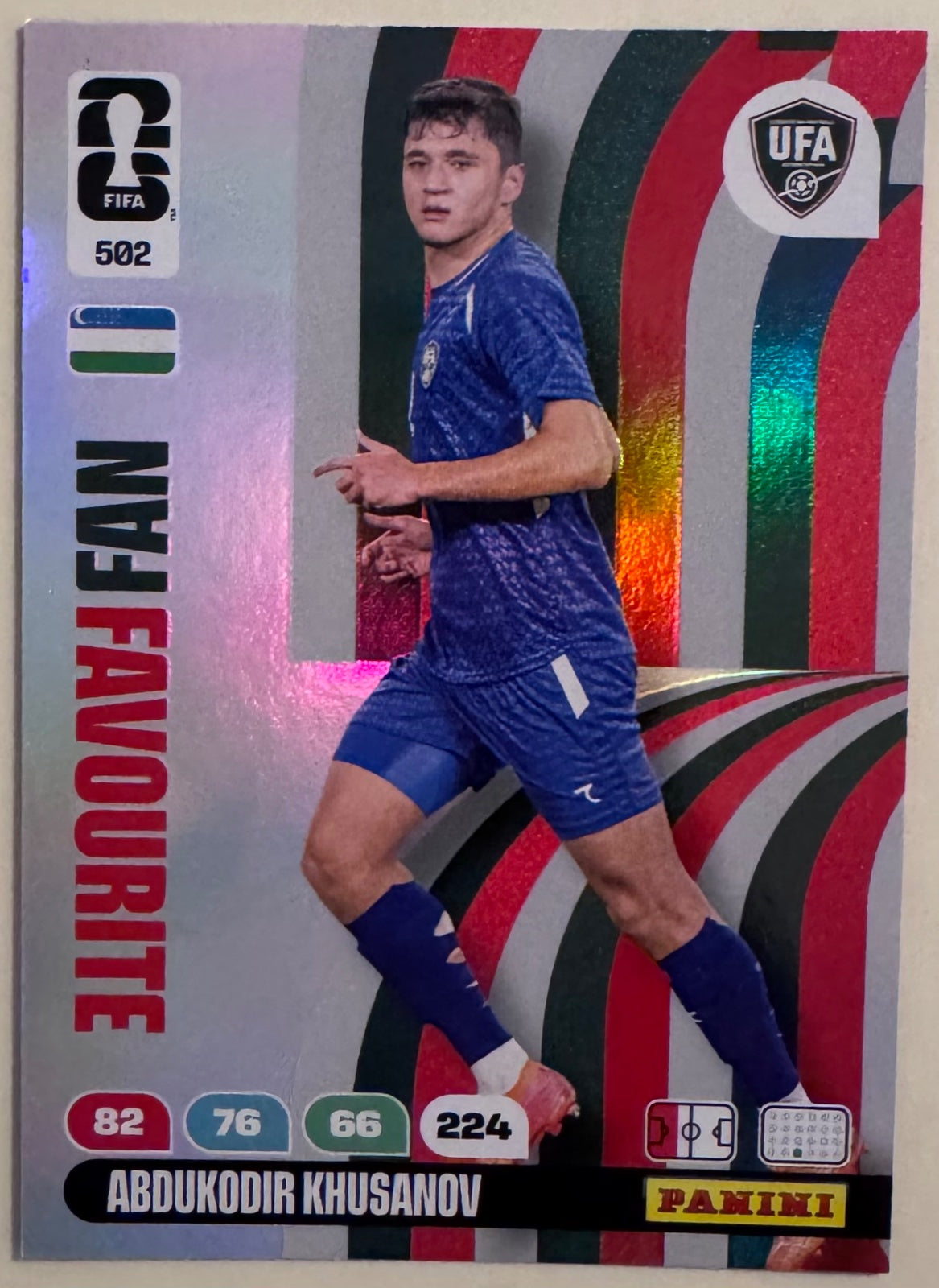 502 Abdukodir khusanov Icon adrelanyn card World Cup 2026