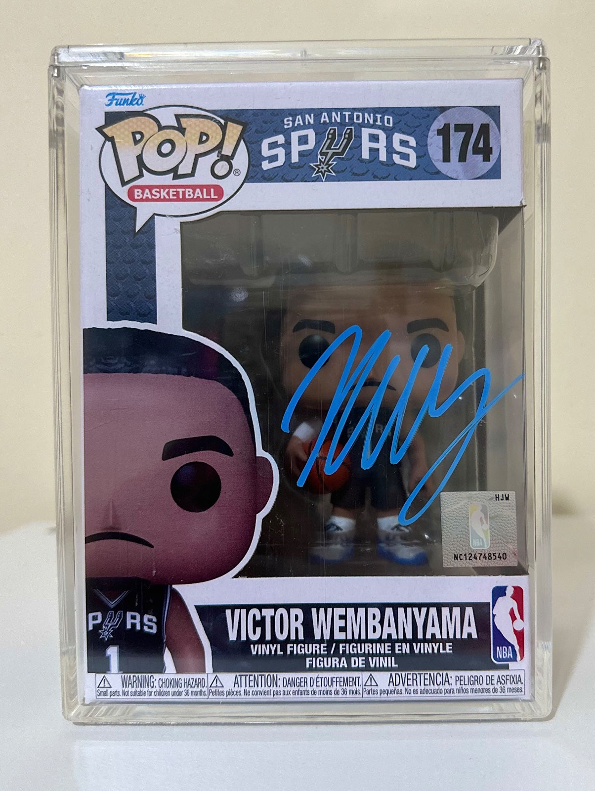 Victor Wembanyama Signed Funko Pop