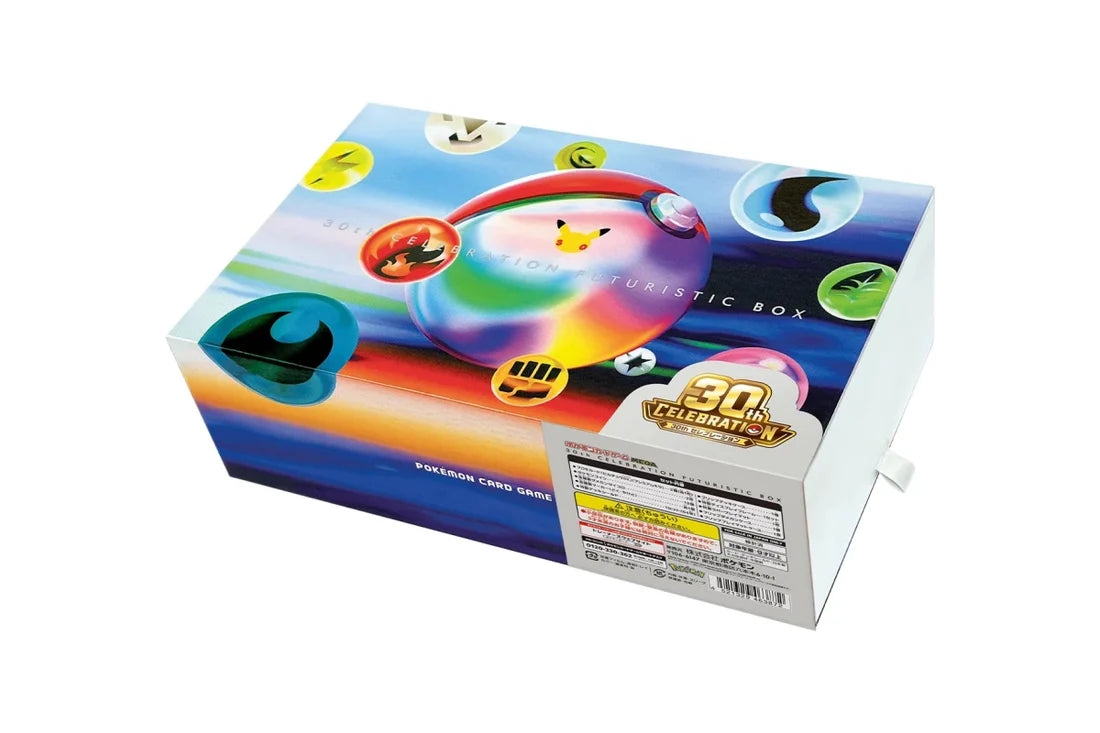 (PRE ORDER) Pokemon 30th Anniversary - Japanese Futuristic Box