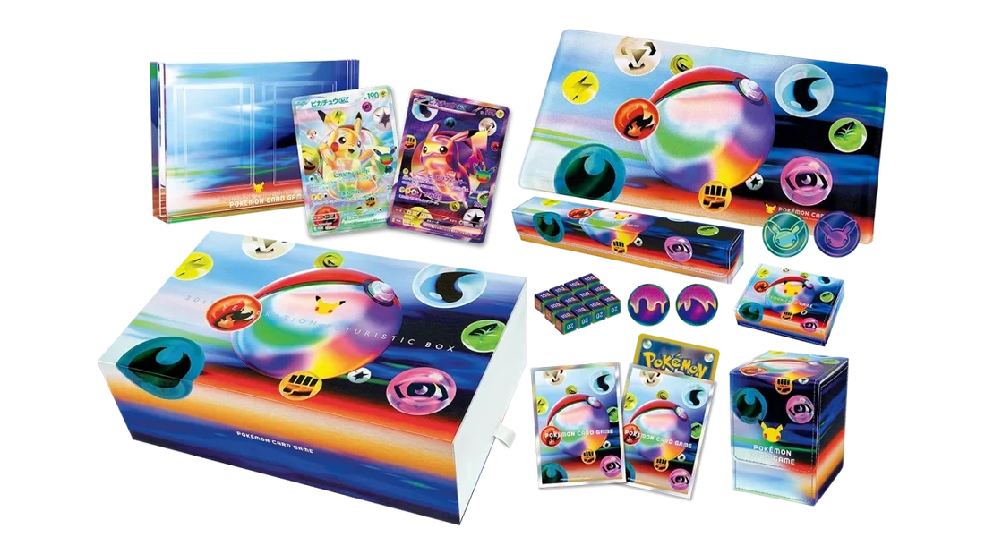 (PRE ORDER) Pokemon 30th Anniversary - Japanese Futuristic Box