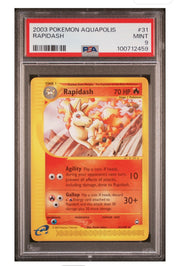 Rapidash 31 · Normal (Aquapolis) — PSA 9