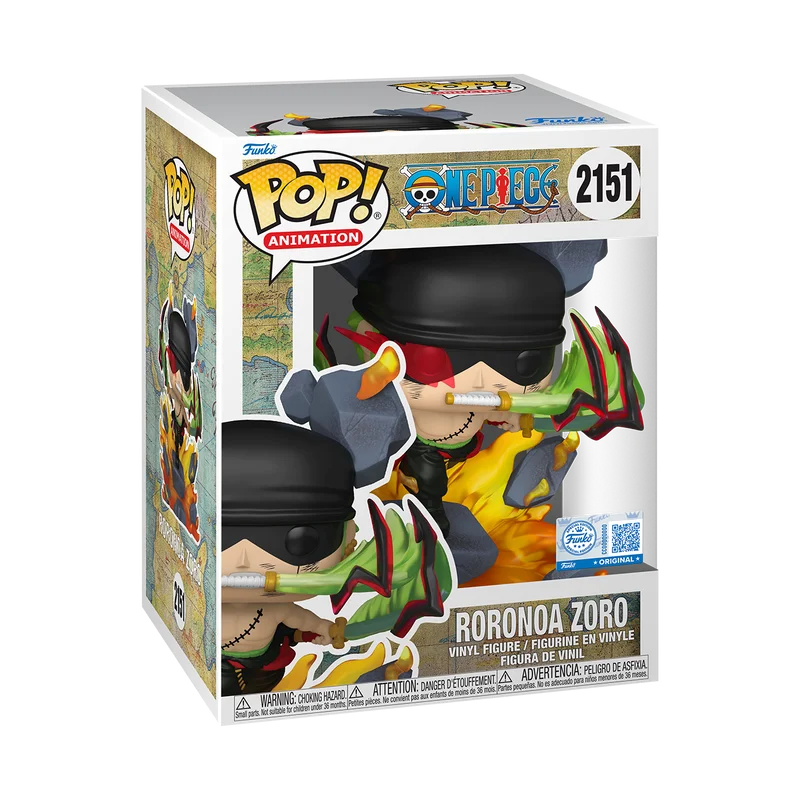 Funko Pop! Animation : One Piece - Roronoa Zoro KOH, #2151