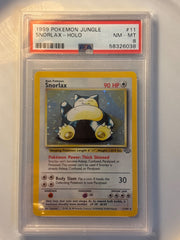 Snorlax 11 · Unlimited Holofoil (Jungle) — PSA 8