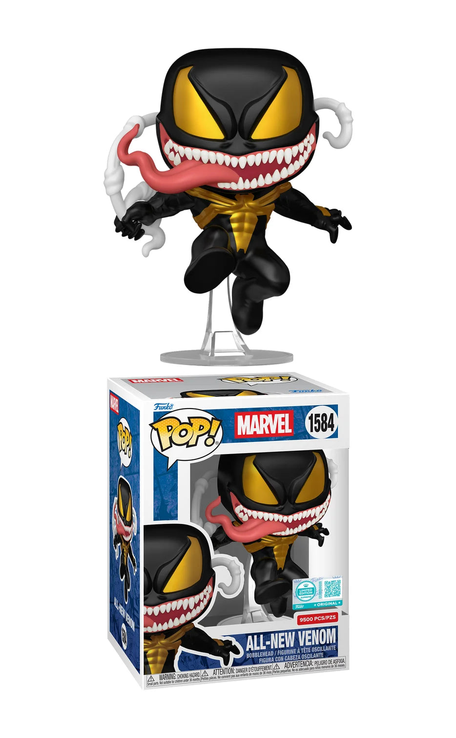 Funko Pop! Marvel - All New Venom,#1584 - Limited Edition Supreme : 9500 Pcs