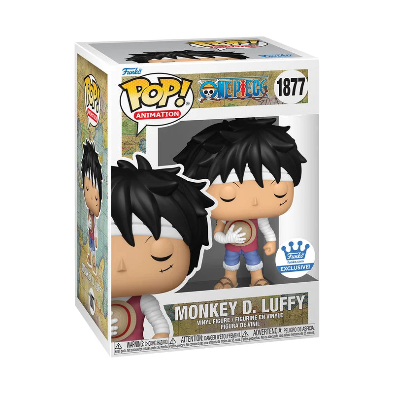 Funko Pop! Animation : One Piece - Monkey D . Luffy #1877 - Funko Exclusive
