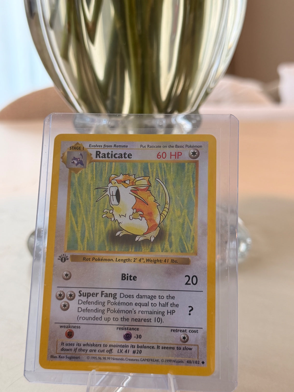 Raticate 40 · 1st Edition (Base Set (1st Edition & Shadowless))