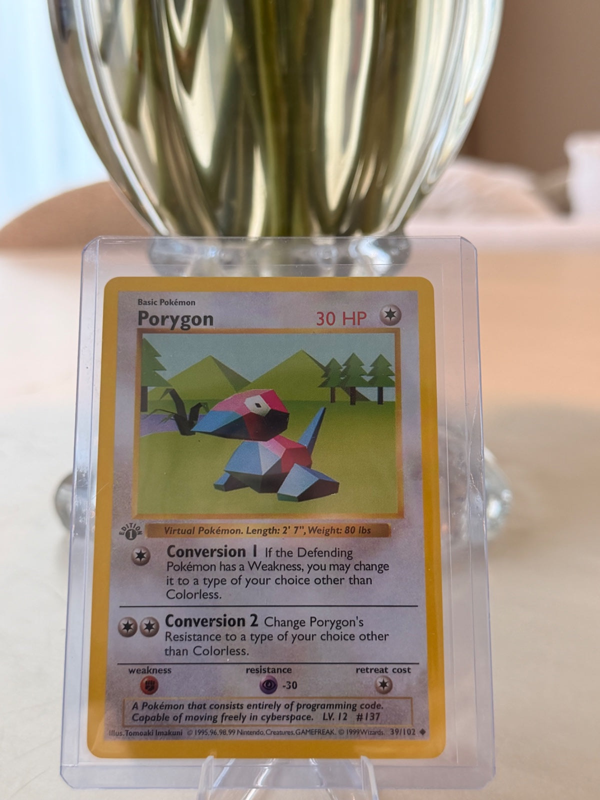 Porygon 39 · 1st Edition (Base Set (1st Edition & Shadowless))