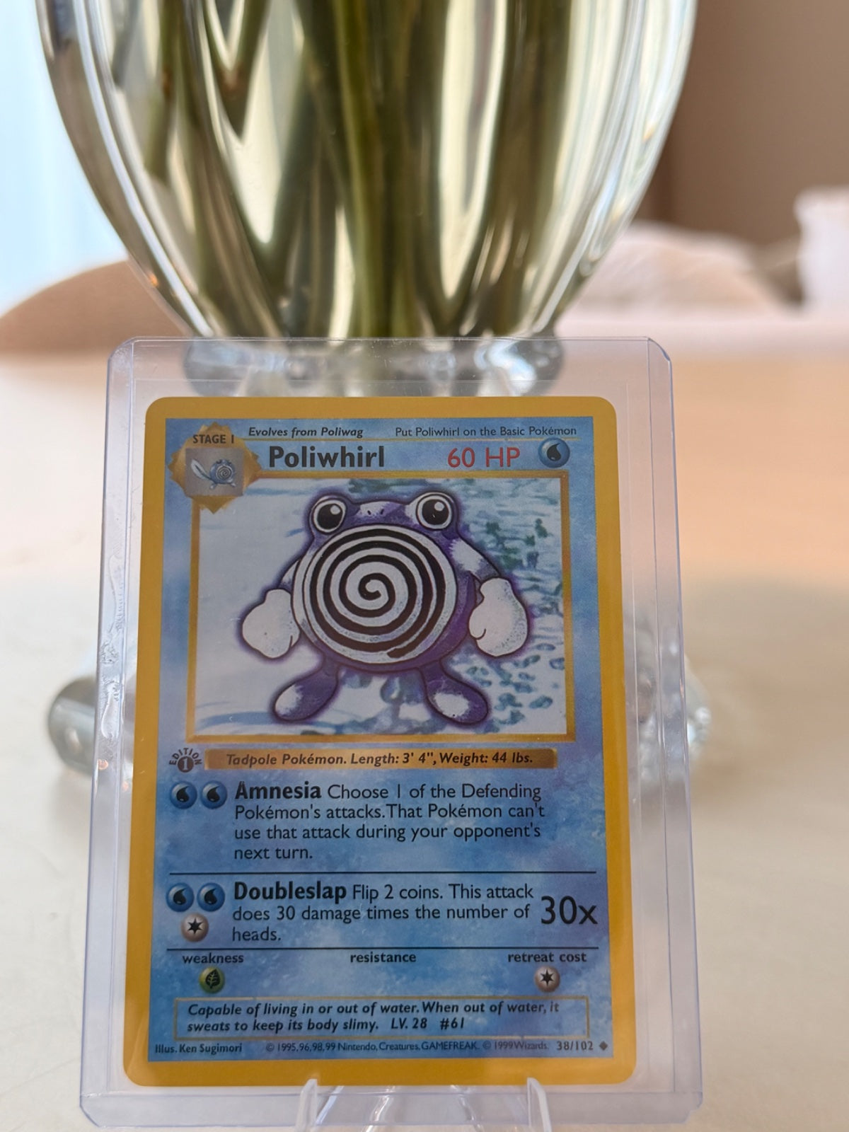 Poliwhirl 38 · 1st Edition (Base Set (1st Edition & Shadowless))