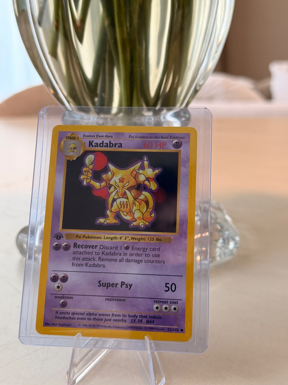 Kadabra 32 · 1st Edition (Base Set (1st Edition & Shadowless))