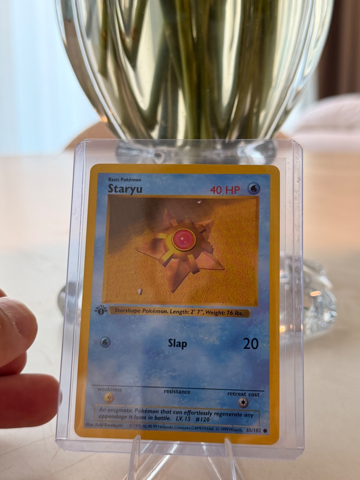 Staryu 65 · 1st Edition (Base Set (1st Edition & Shadowless))