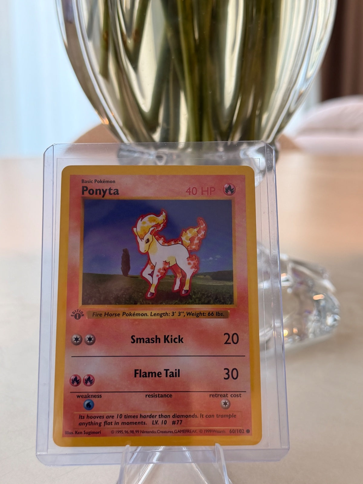 Ponyta 60 · 1st Edition (Base Set (1st Edition & Shadowless))