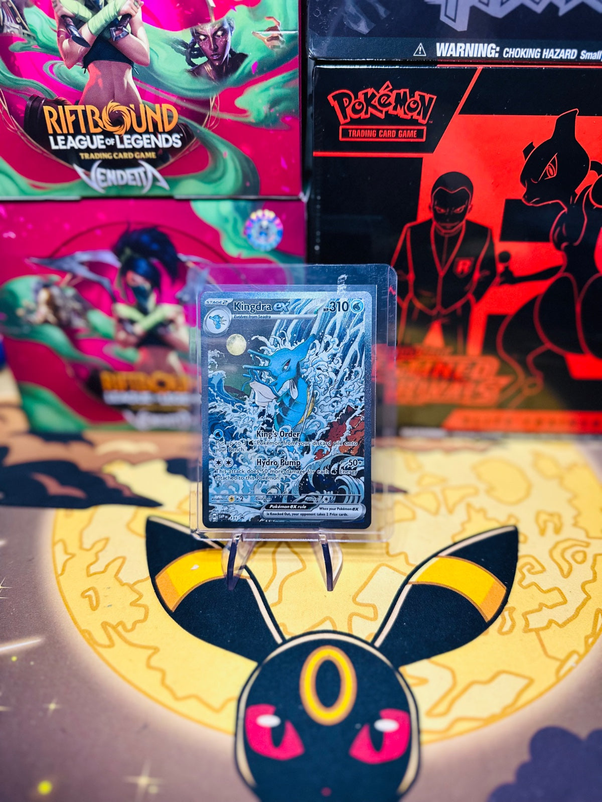 Kingdra ex 131 (Scarlet & Violet Promo)