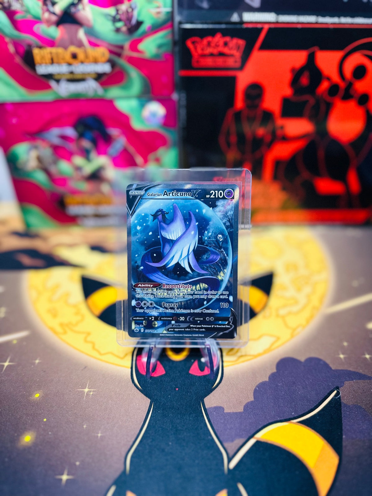 Galarian Articuno V (Alternate Full Art) 170/198 (Chilling Reign)