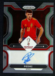 PEDRI - AUTO - PRIZM WORLD CUP 2022