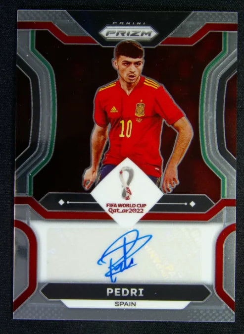 PEDRI - AUTO - PRIZM WORLD CUP 2022