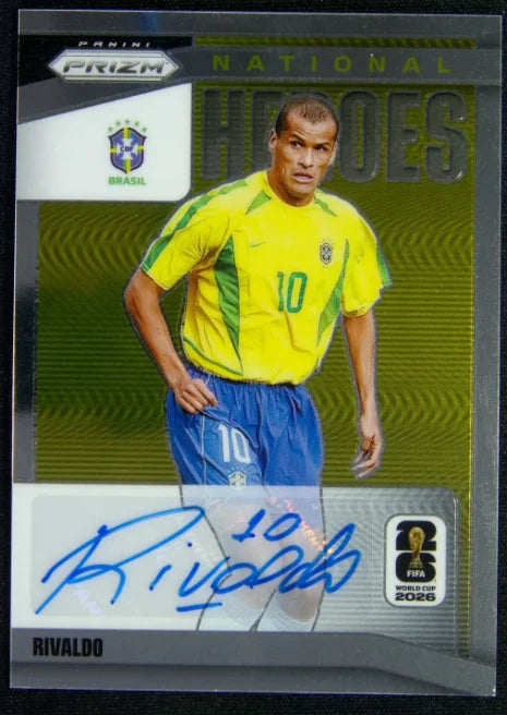 RIVALDO AUTO - 2026 PRIZM - NATIONAL HEROES