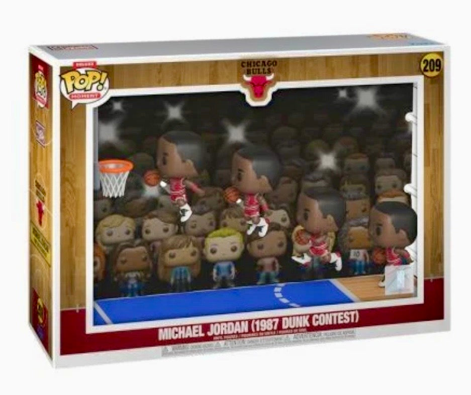Funko Pop! Deluxe NBA Michael Jordan 1987 Dunk Contest #209