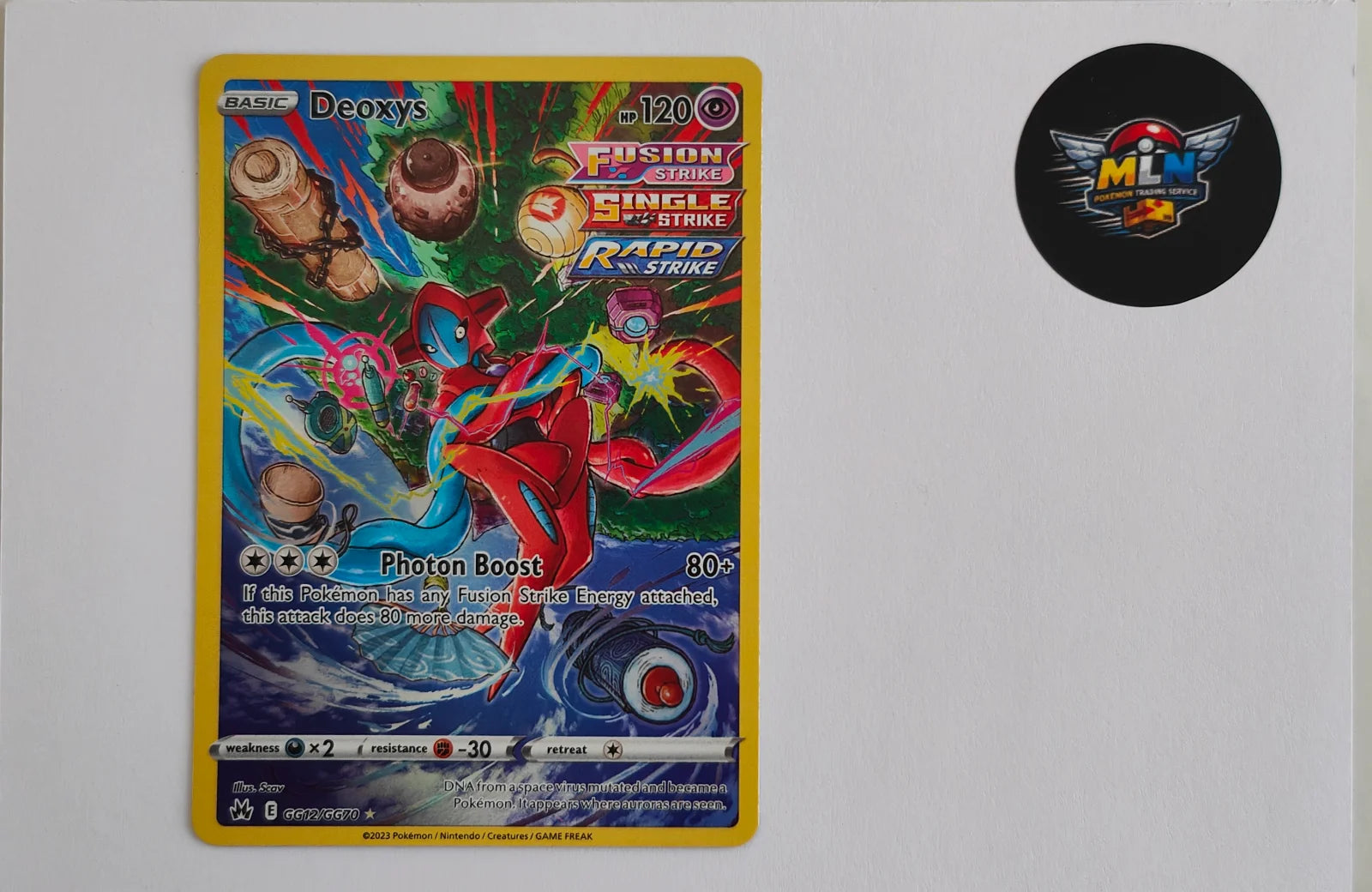 Deoxys (Crown Zenith Galarian Gallery) NM