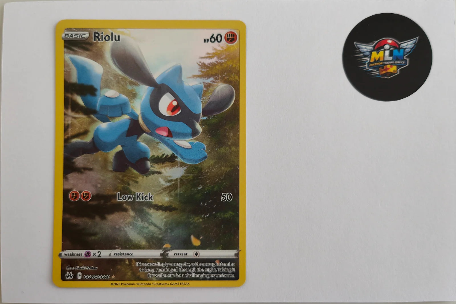 Riolu (Crown Zenith Galarian Gallery) NM