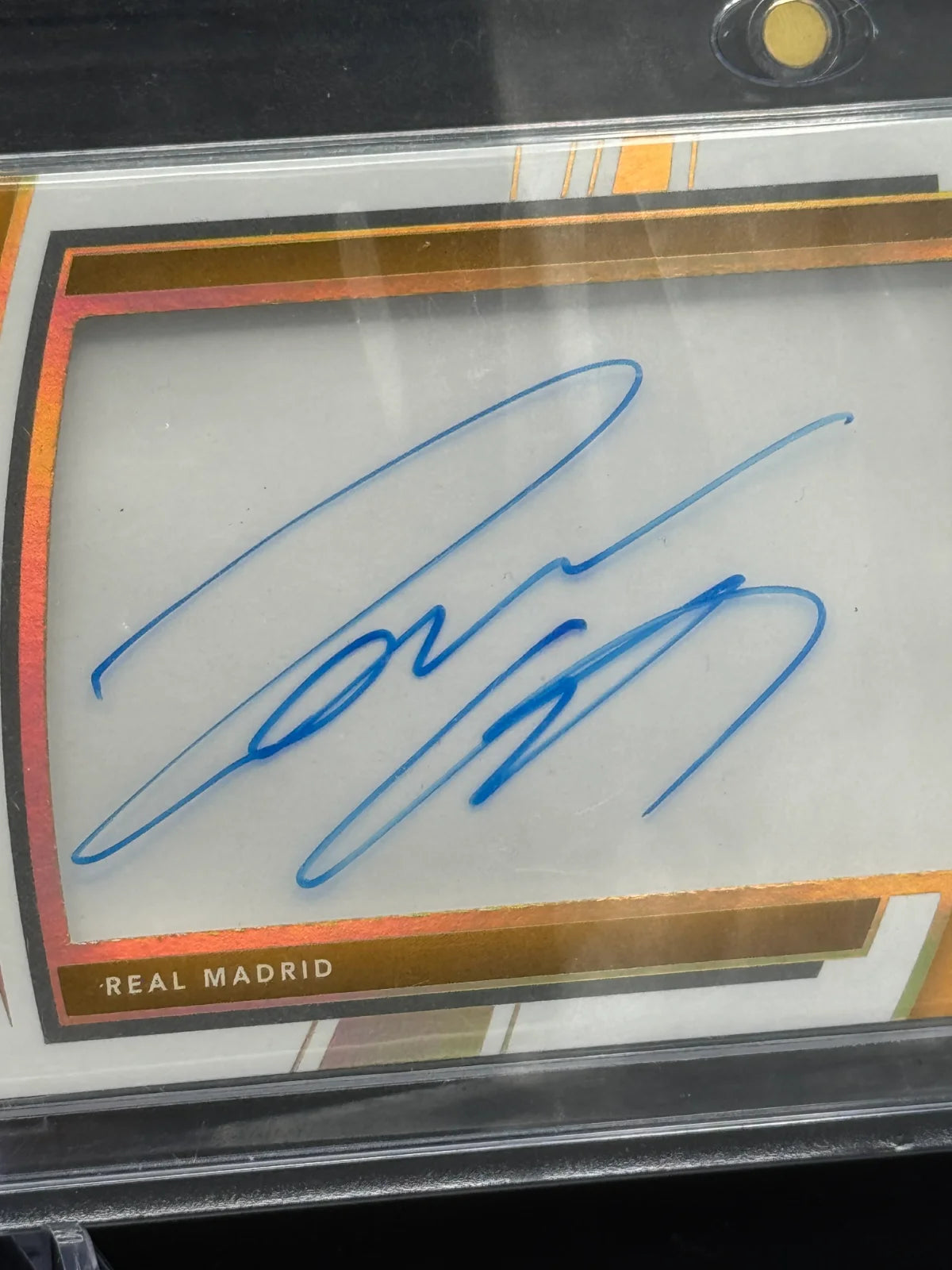 2022-23 Panini Immaculate Roberto Carlos Signature Moves Booklet Auto Gold 10/10 #SA-RC Real Madrid