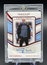 2023-24 Panini Immaculate Pep Guardiola Excellence Auto 20/30 #EA-PG Manchester City