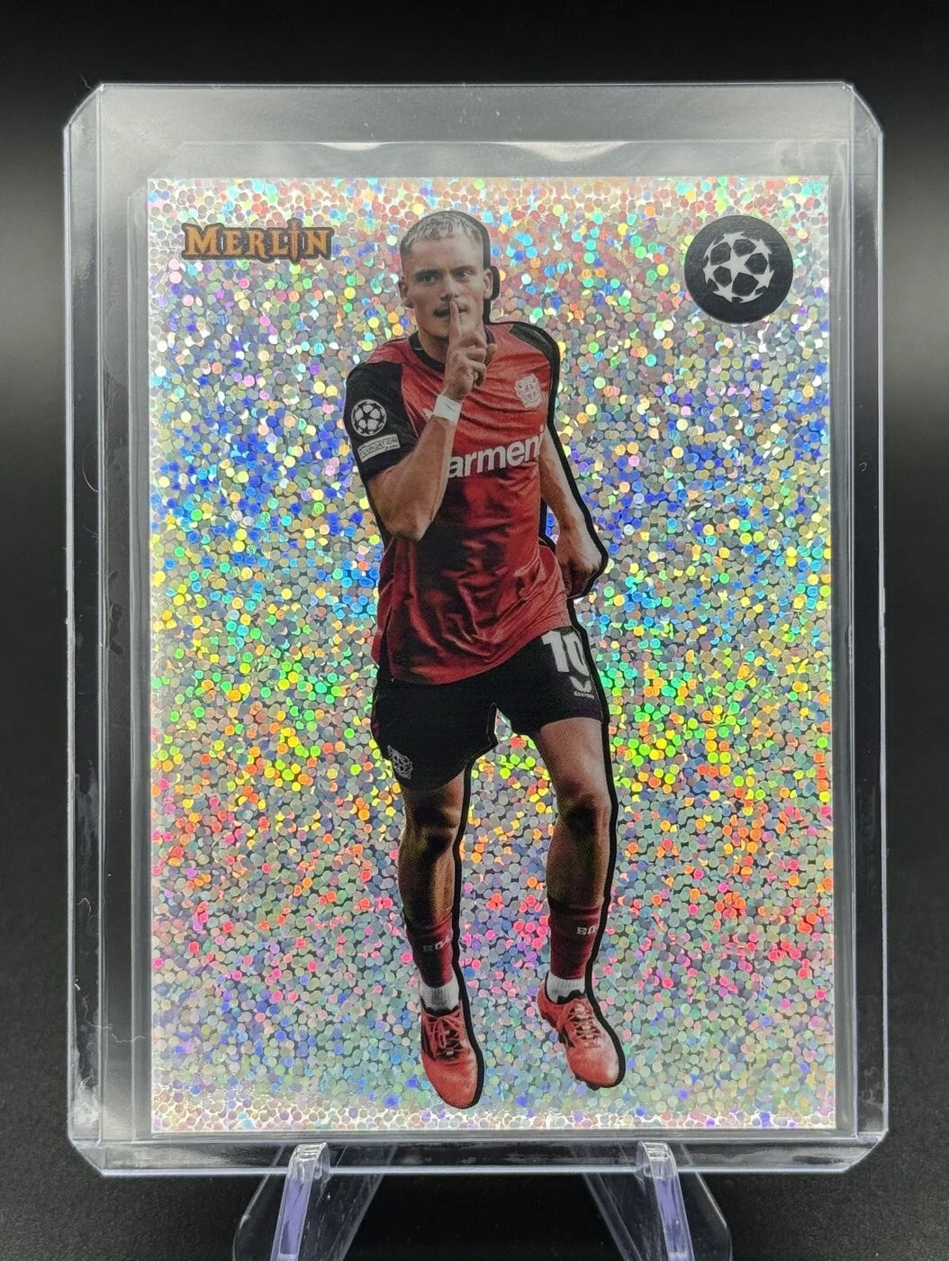 2024-25 Topps Merlin Chrome UCC Florian Wirtz The Shiny #S-15 Bayer Leverkusen