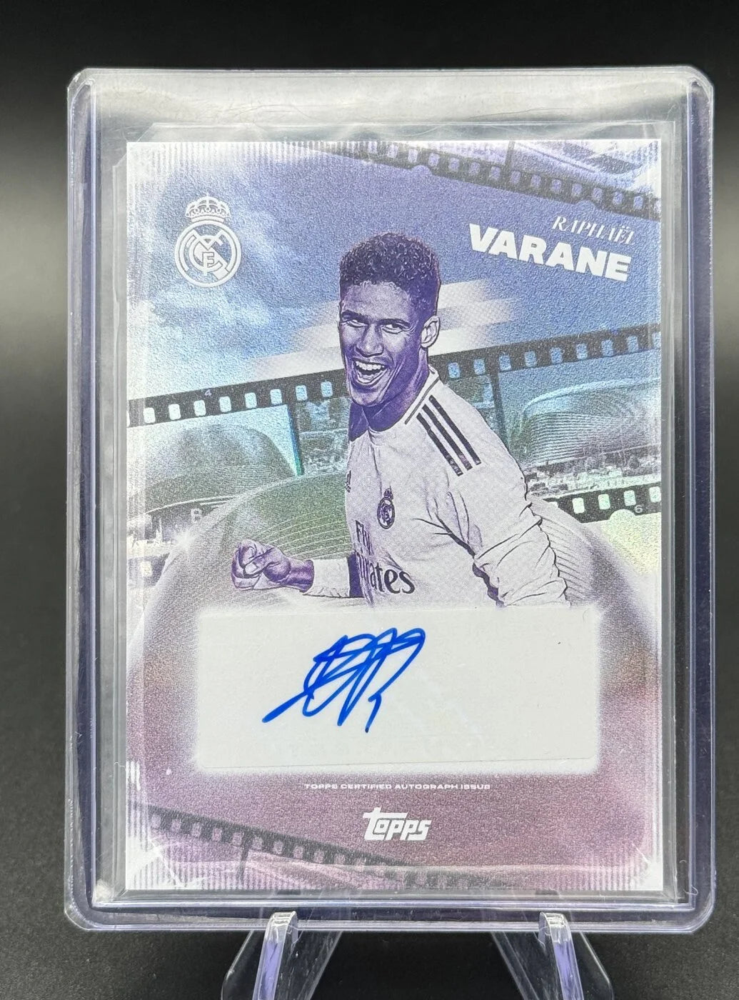 2025-26 Topps Los Blancos Real Madrid Raphaël Varane La Casa Blanca Auto #LC-RV