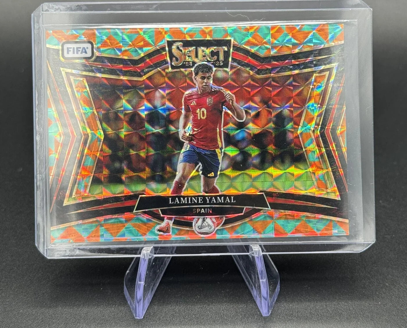2024-25 Panini Select FIFA Lamine Yamal Field Level 14/15 #221 Spain