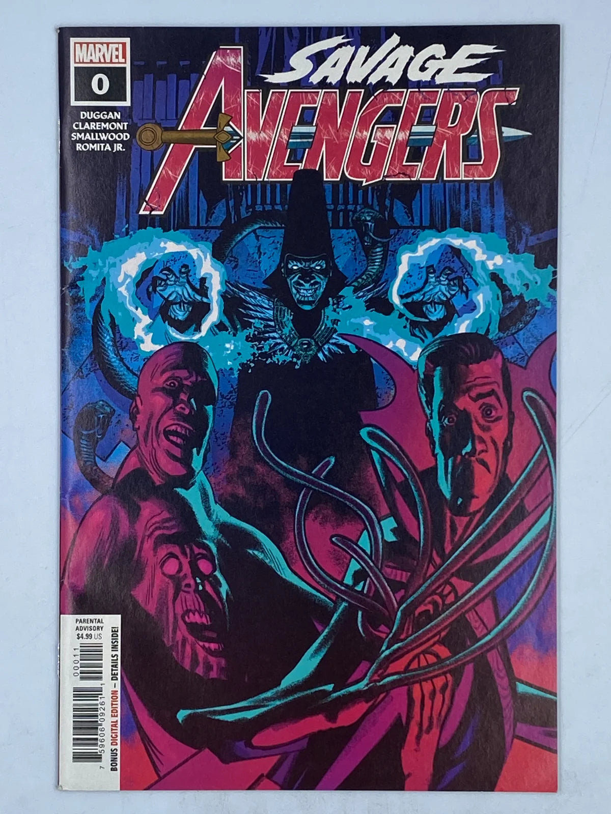 Savage Avengers Vol.1 #0 published by Marvel Comics with an April 2020 cover date.