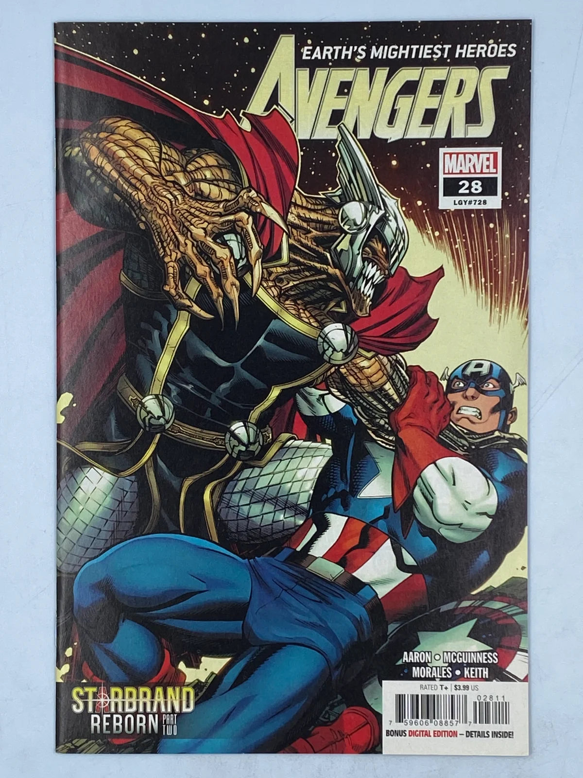 Avengers (Vol. 8) #28 Starbrand Reborn (Part Two) from Marvel Comics,  in February 2020 (cover dated),