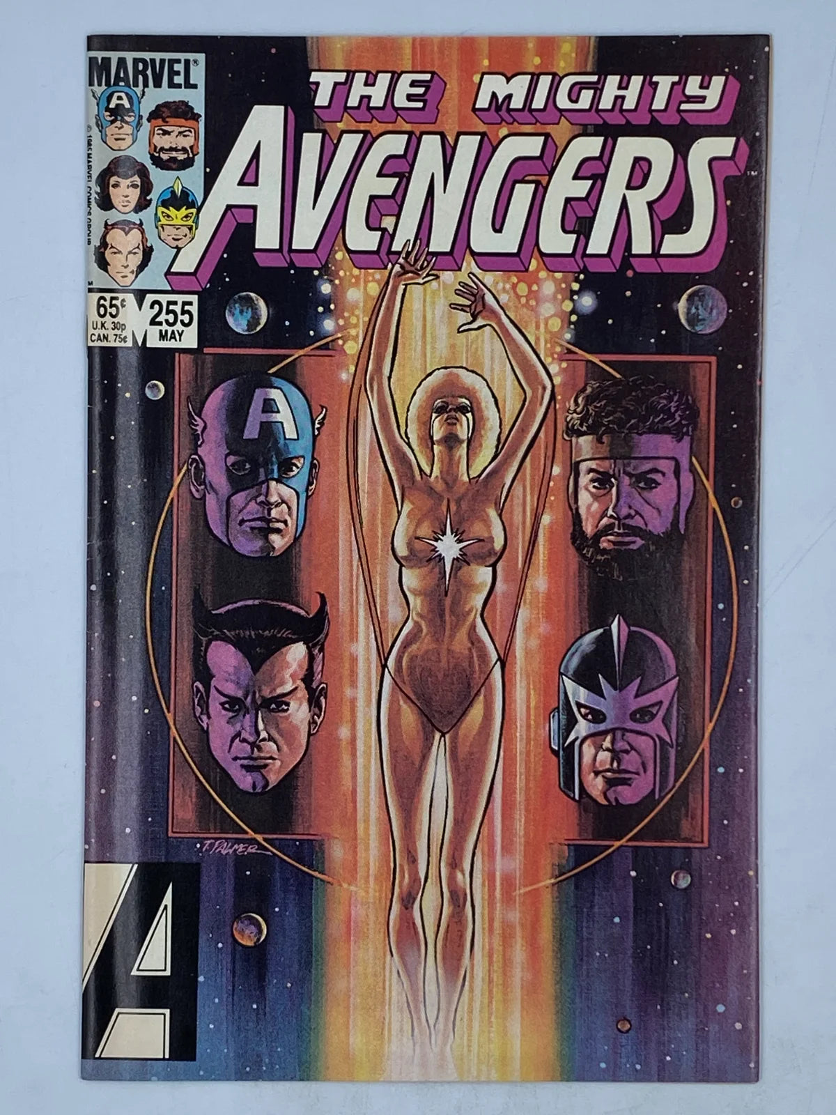 The Avengers #255, published by Marvel Comics in May 1985.
