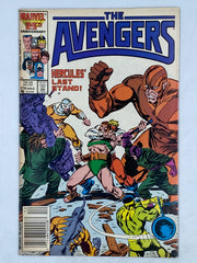 The Avengers #274 published by Marvel Comics in December 1986 "Hercules' Last Stand!"