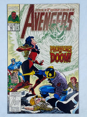The Avengers #361,  "Prophesies of Doom!" published by Marvel Comics in April 1993 (1963 1st Series)