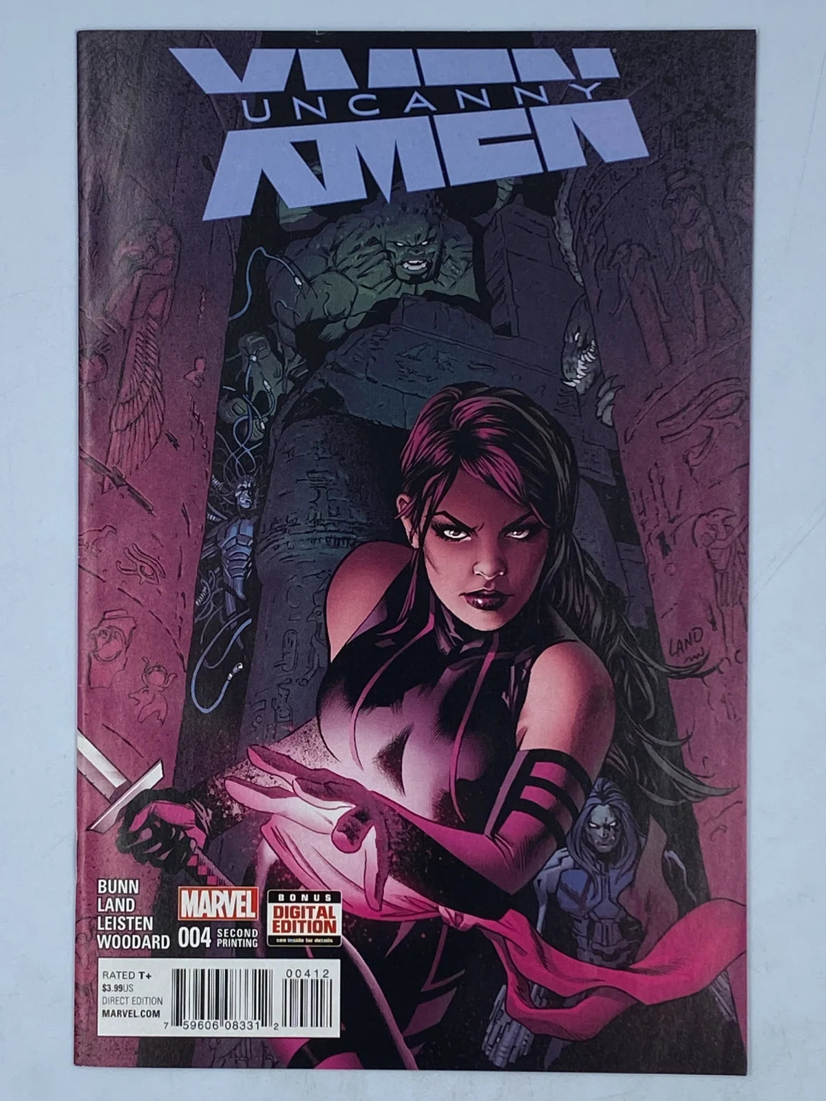 Uncanny X-Men Vol. 4 #4 (Second Printing) published by Marvel Comics in 2016.