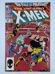 The Uncanny X-Men #225, "The Fall of the Mutants" published by Marvel Comics in January 1988